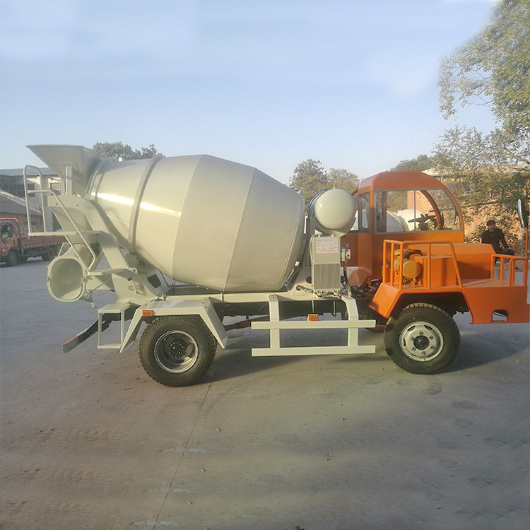 智能大容量旋转压浆卸料车建筑户外施工全自动便携上料砂浆罐车