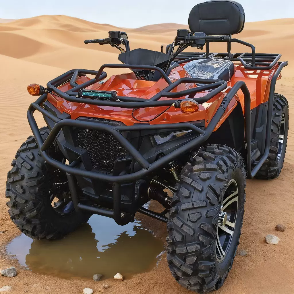 350CC沙滩车四驱越野车摩托车全地形atv卡丁车四轮四驱大马力