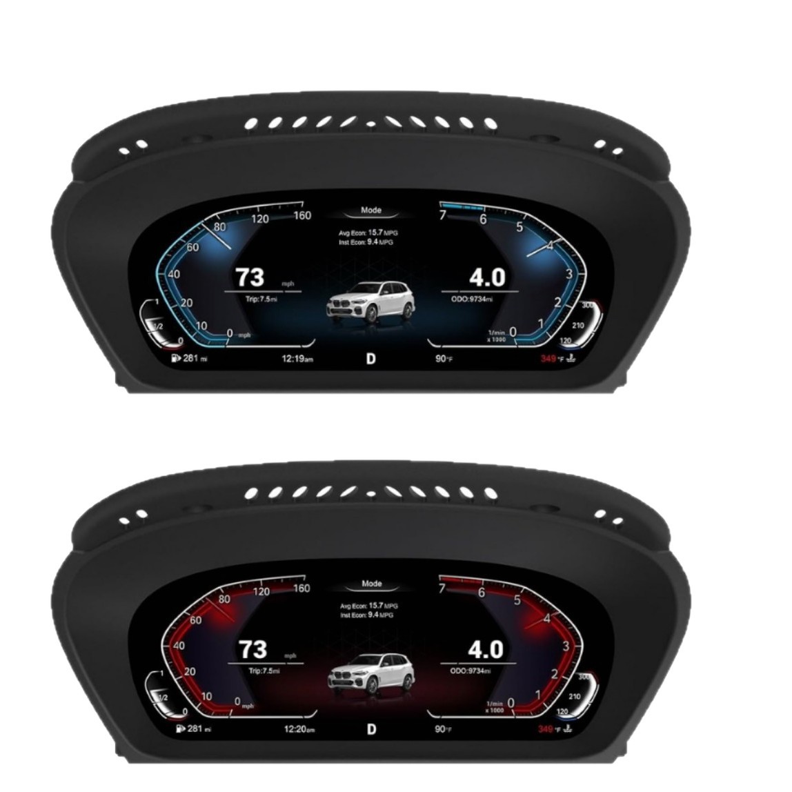 Suitable for Bmw 5 Series E60X5E70X6E71 Original Car Plug-In Virtual Cockpit Lcd Digital Dashboard Modification Parts
