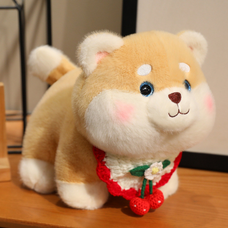 Bonita muñeca de bambú, pastel de cumpleaños, sombrero de bambú, muñeca de peluche, juguetes de peluche para niños, regalo de cumpleaños tranquilizador