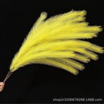 蒲苇花束包装粉黛羽毛开业花篮装饰绣球家居花艺仿真花卉婚庆