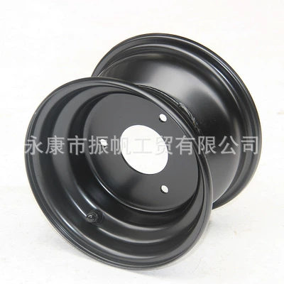 Atv Four-Wheel Beach Cart Motorcycle wheel hub - black-3-holes-1-piece