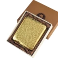 Thick pack of 18 pieces in gold color