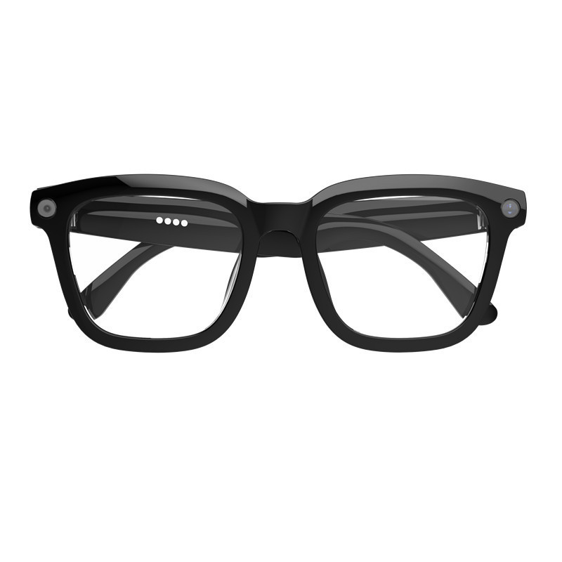 2025 nuevo V03 gafas inteligentes de píxeles 800W grabación de vídeo y fotografía de traducción de voz AI gafas de sol de grabación de audio Bluetooth