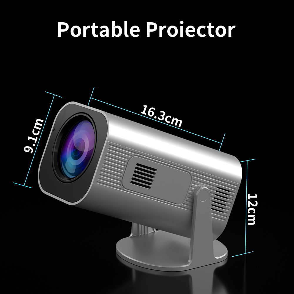 2025 New Model Gimbal High-Definition Cross-Border Home Mini Portable Projector Mobile Phone Wifi Wireless Projector Screen Casting