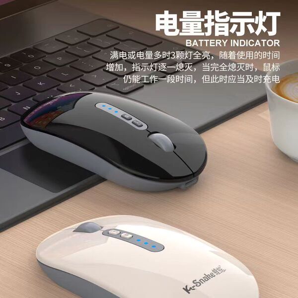 Mute wireless mouse
