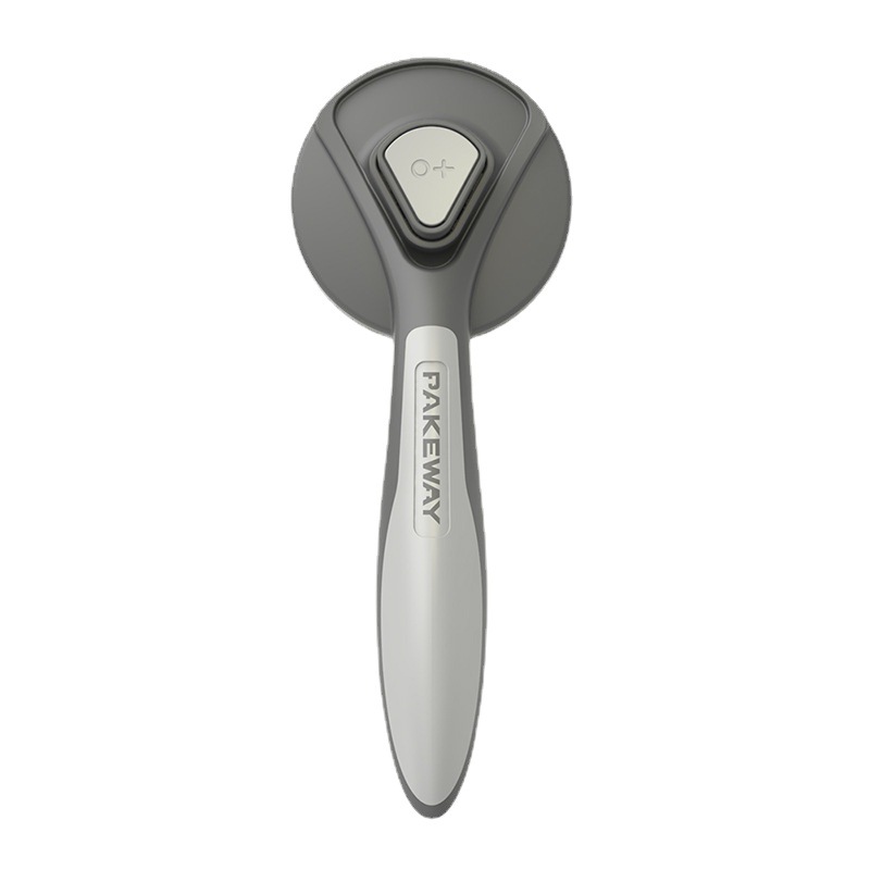 Cruzar la frontera en stock Pi auto-limpieza peine para mascotas perro gato limpieza con un solo clic depilación T9 aguja de acero inoxidable peine