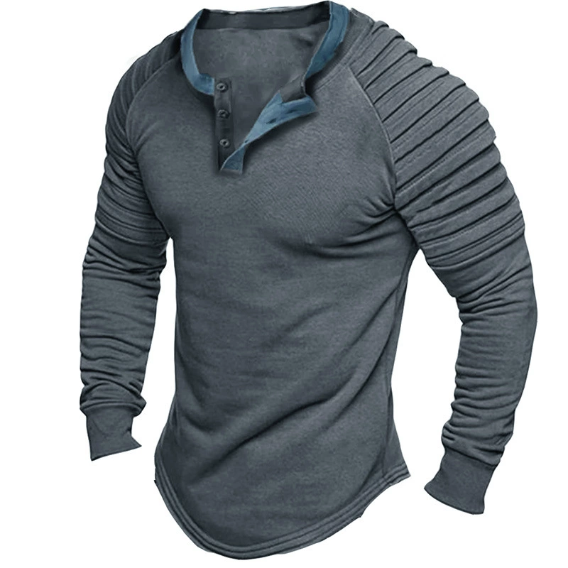 Tactics long-sleeve for leisure, Amazon, V-neckline