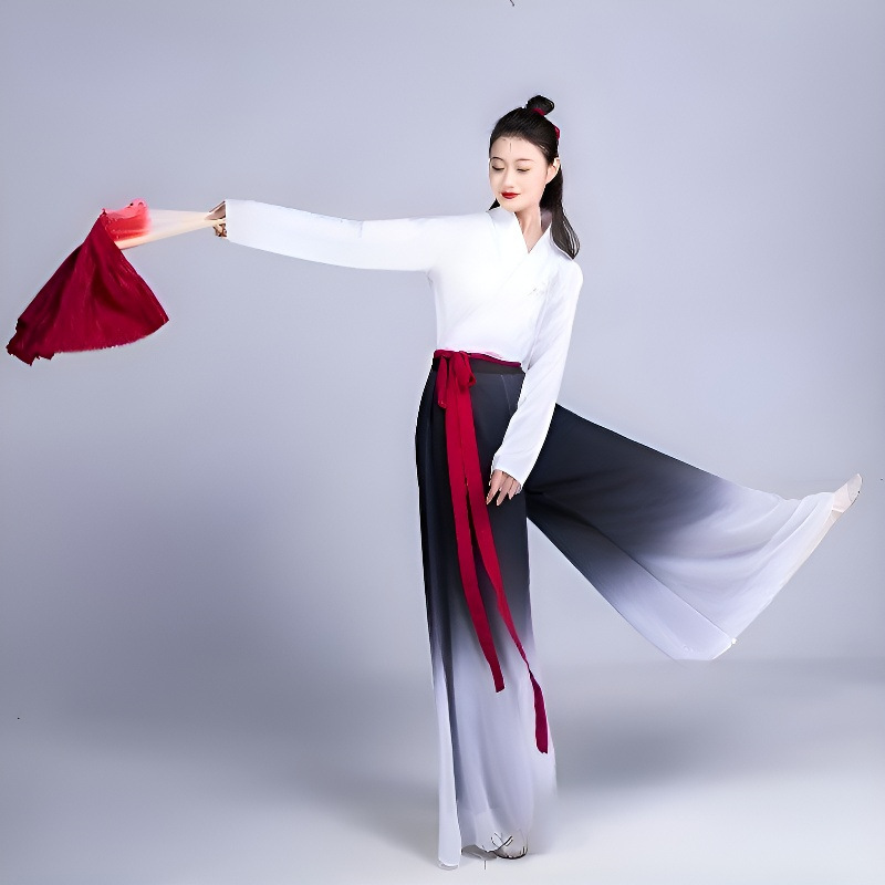 Modern Gradient Classical Dance Practice Clothes for Women, Adult Wanjiang Dance Elegant Performance Performance New Clothes Wholesale