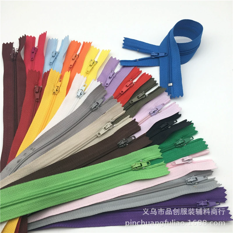 Nylon trousers with zipper, wholesale