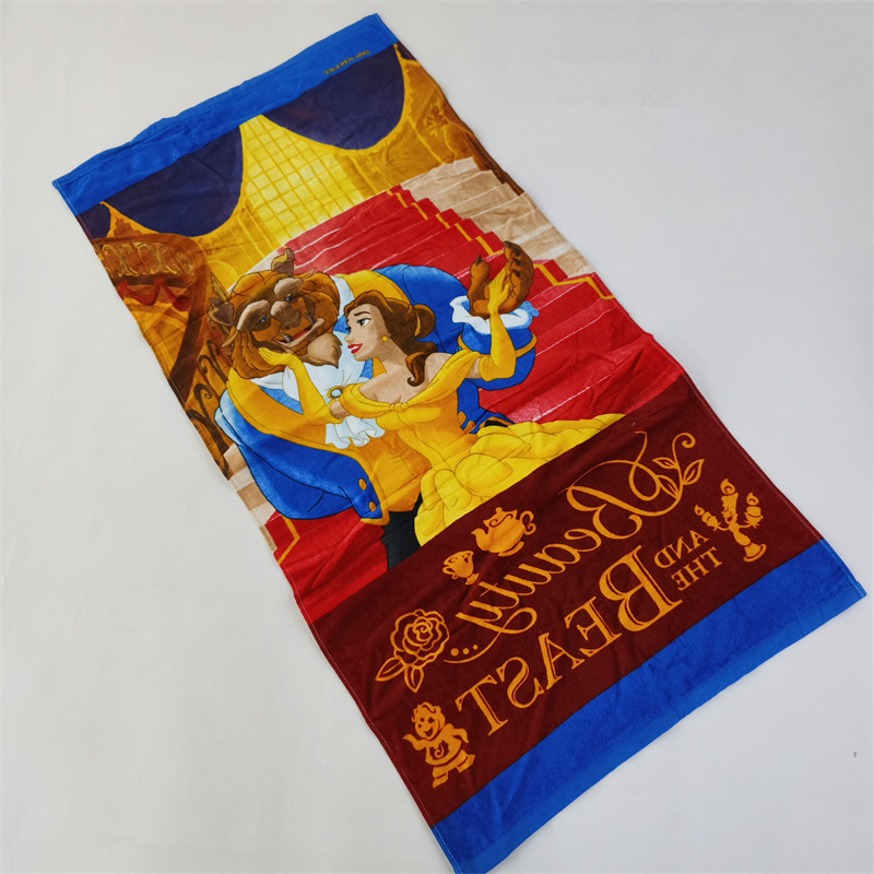 Spot Wholesale Pure Cotton Bath Towel Mickey and Minnie Children's Bath Towel Rectangular Children's Bath Towel Swimming Wrap Spot Wholesale Pure Cotton Bath Towel Mickey and Minnie Children's Bath Towel Rectangular Children's Bath Towel Swimming Wrap