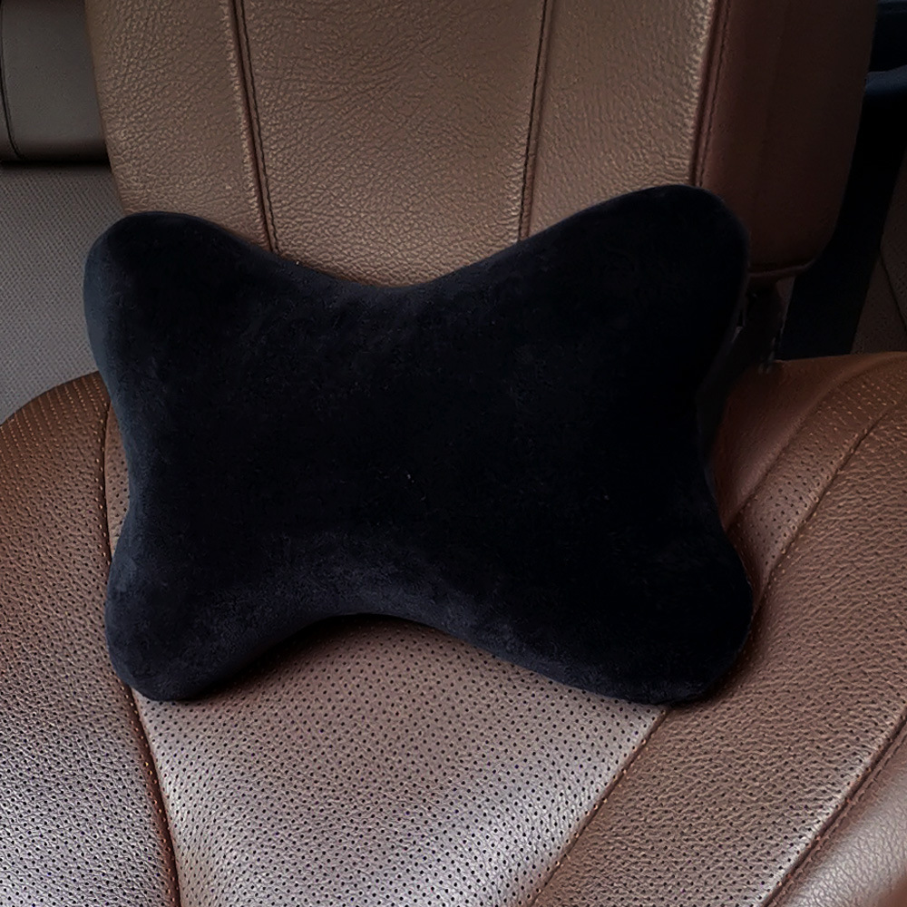 Car Headrest Velvet, Four-Season Car Neck Pillow, Car Seat Pillow, Women's Car Supplies
