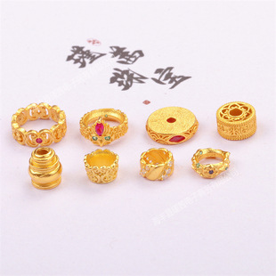 s925�y���DIY����朴�����ϸ�Ƭ�ܭhͨ�׸���24k�S����ɫ���