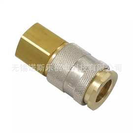 Parker TEMA 派克天马铜质气动快速接头27KBIW21BPN