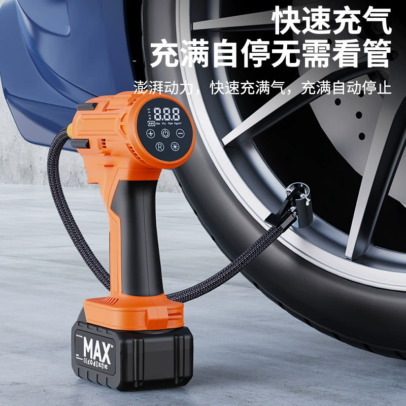 Автомобильный надувной насос Электрический насос автомобильный насос беспроводной удобный автоматический седан шины для измерения давления надувной сокровище