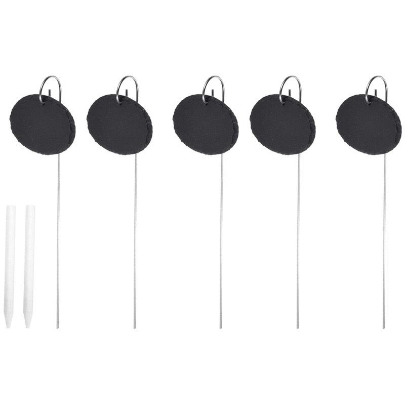 Suministro directo de fábrica de etiquetas de plantas, etiquetas de flores, etiquetas de árboles frutales, letreros de jardín de acero inoxidable, letreros de árboles de pizarra