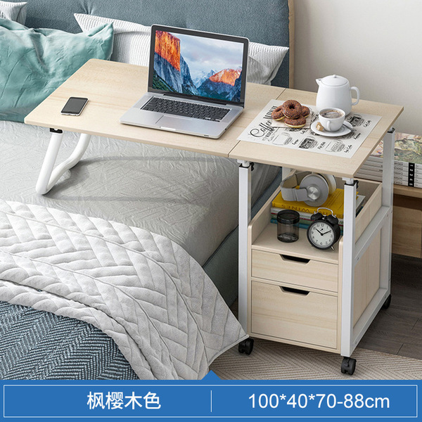 Move the bedside notebook lazy table desk simple home student bed on…
