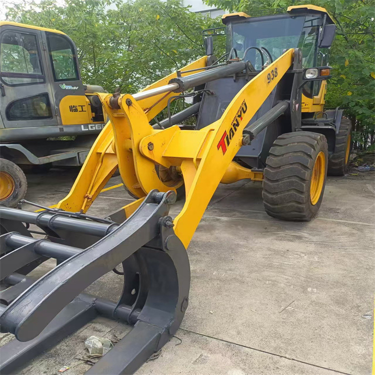 优惠转让20型30型50型60型二手抓木机 龙工临工柳工徐工抱木机