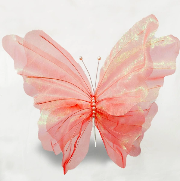Butterfly yarn flower-colored powder A-style green package/1 bag