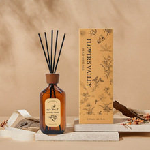 无火香薰厂家定制跨境精油套装卫生间香薰摆件酒店室内藤条香薰