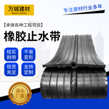 厂家施工缝钢边橡胶止水带 氯丁橡胶p50中埋式背贴式止水带批发