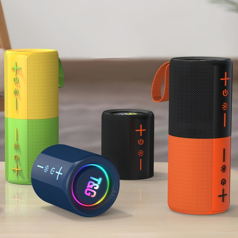 New cross-border model tg491 magnetic Bluetooth speaker, high-power desktop outdoor portable subwoofer speaker New cross-border model tg491 magnetic Bluetooth speaker, high-power desktop outdoor portable subwoofer speaker
