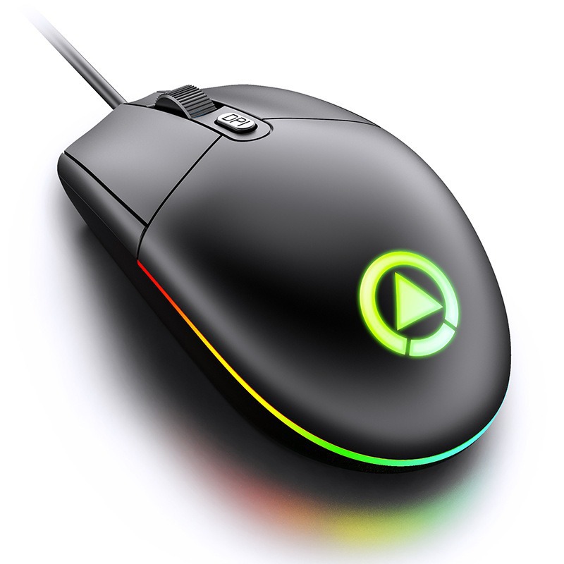 Talla de plata G3SE Wired Gaming mouse Oficina negocios hogar fotoeléctrico USB luminoso ordenador periférico Accesorios Al Por Mayor