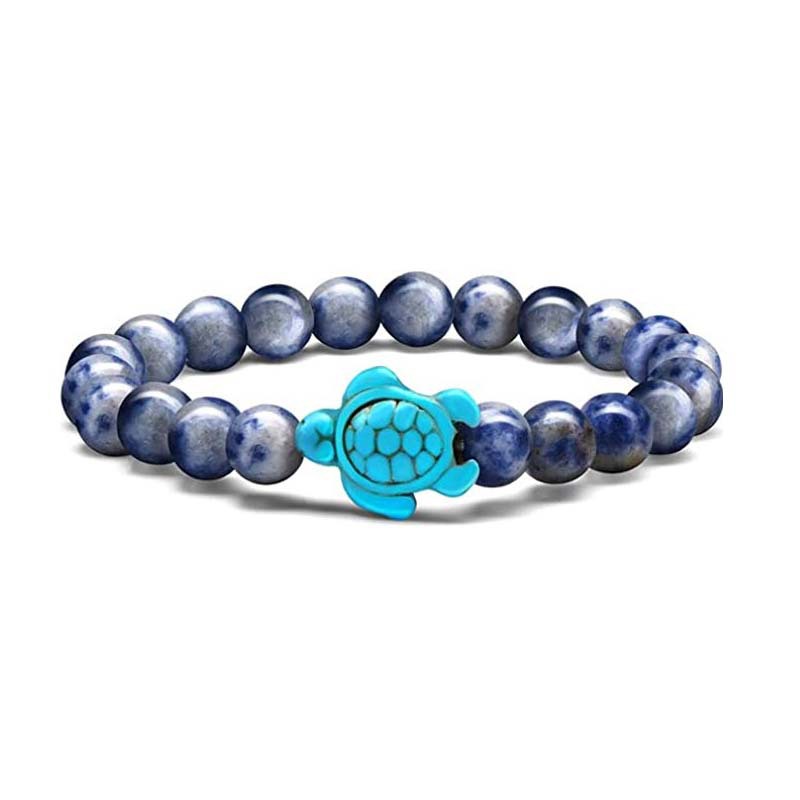 Retro Tortoise Geometric natural stone Unisex Bracelets 1 Piece