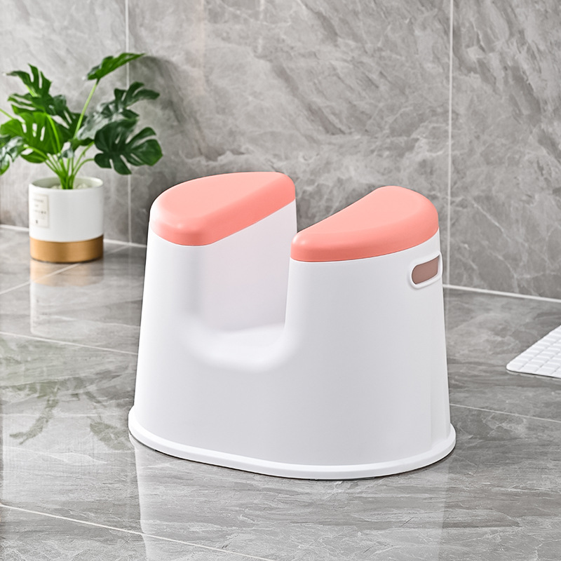 Taburete especial para baño Taburete de baño de estilo japonés para mujeres embarazadas y ancianos ducha lavando culo silla pequeña baño antideslizante para adultos
