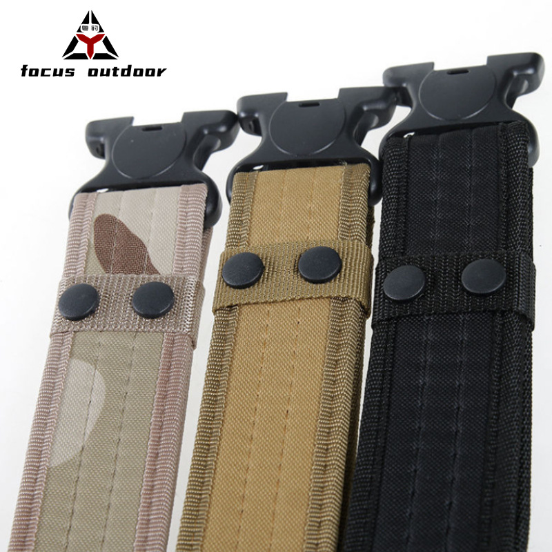 Deportes al aire libre suministros fijo vinculante cinturón de material EVA ventiladores militares camuflaje táctico cintura sello cinturón exterior