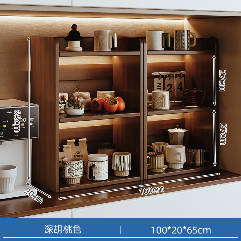 Portavasos Portavasos Portavasos Estante de almacenamiento de tazas Estante Bogu simple Estante de almacenamiento de tazas de té Estante de almacenamiento de juegos de té