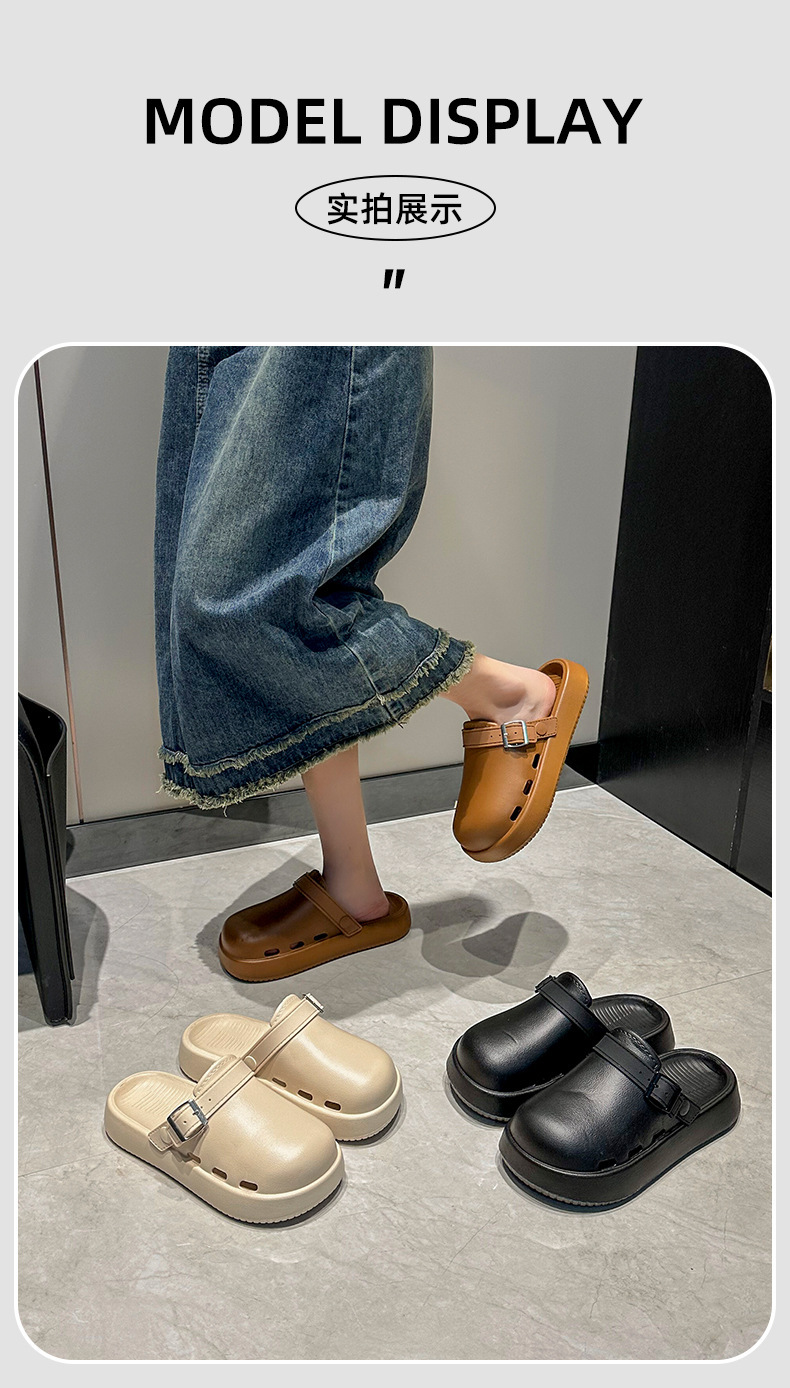 朕仔-金属扣-皮纹拖鞋_09