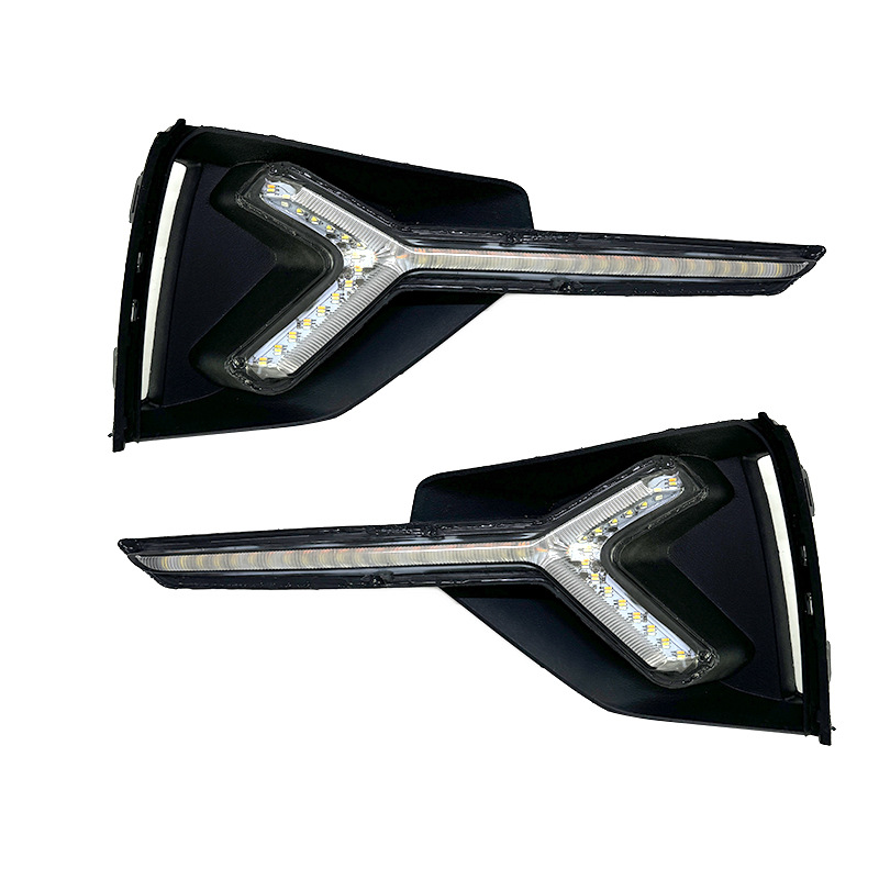 Boyue For Geely Boyue 18-21 LED DRL Proton X70 Rear Bumper Light (Gündüz işıqları) - drl-white-light-sequential-turn-signal-ice-blue-headlight