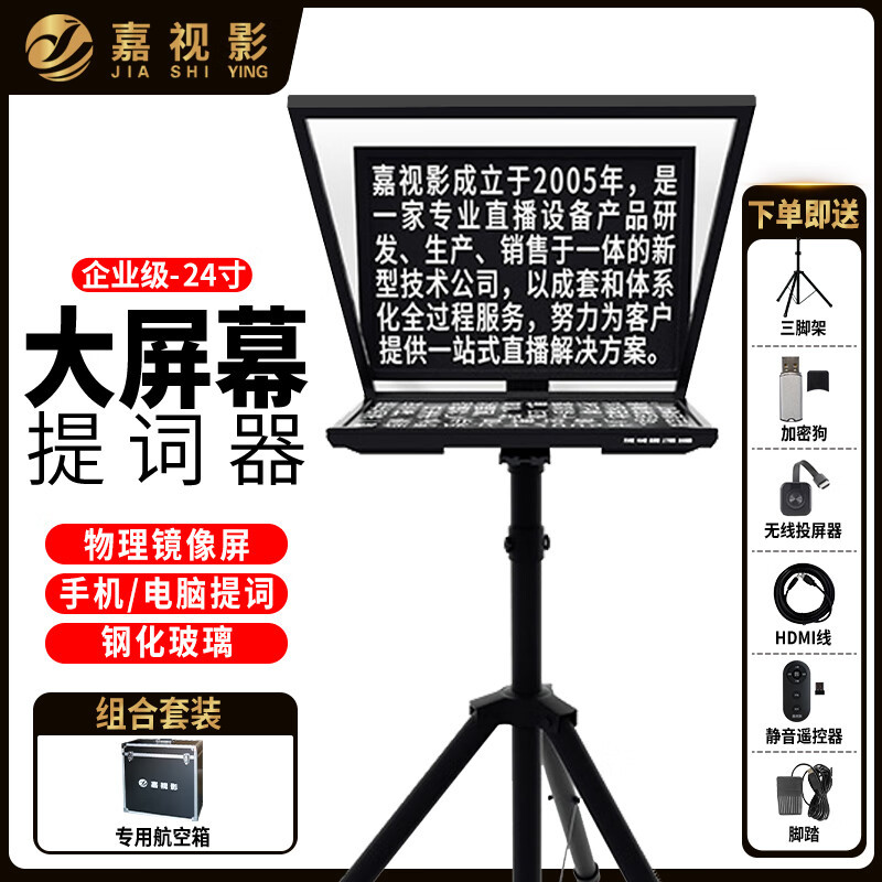 24inch 단일 화면 세트(페달 + 비행 케이스)