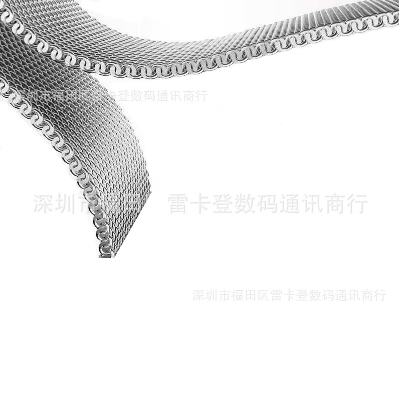 Aplicable al reloj Samsung S3S2 AMAZFIT Huami Huawei Milan Nice Correa deportiva magnética de acero inoxidable