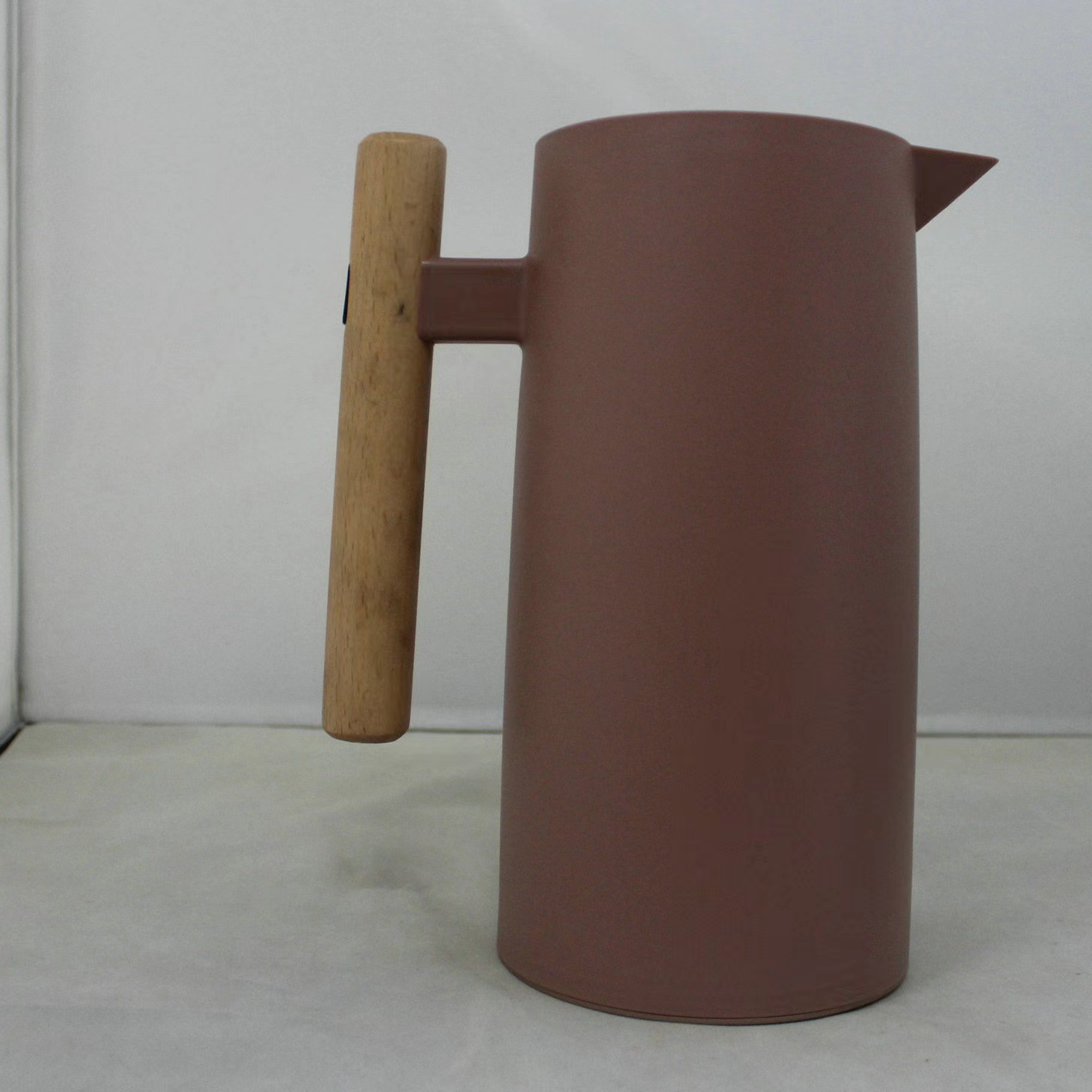 Hervidor térmico de estilo nórdico simple - Hogar y oficina, gran capacidad, carcasa de plástico, revestimiento de vidrio