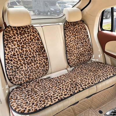 Plush Warm Non-Slip Car Seat Seat cushion, seat cover