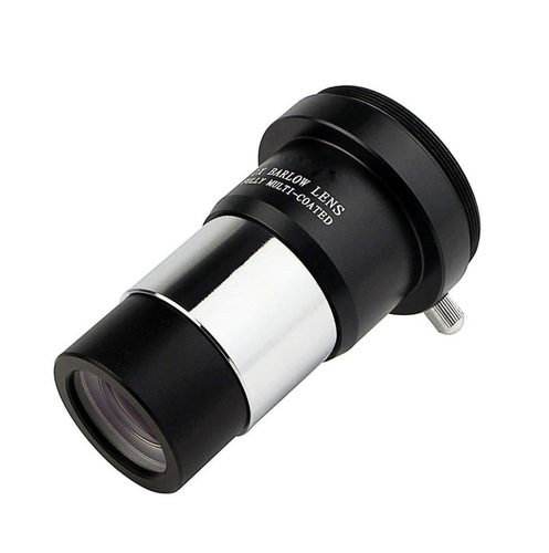 Astronomical telescope accessories 2X3X extender barlow Barlow mirror with coating with M42 thread 1.25