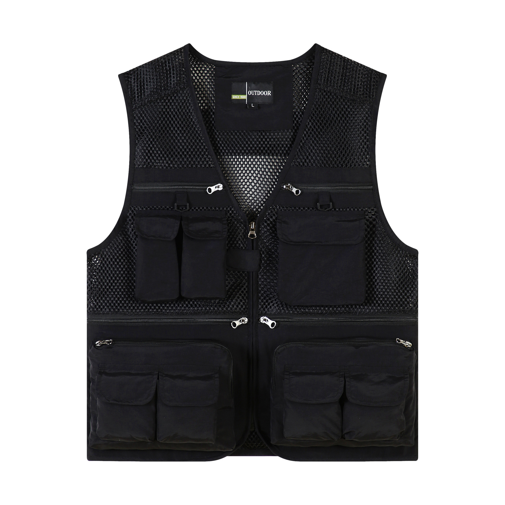 Malla multi-Bolsillo #65-Negro