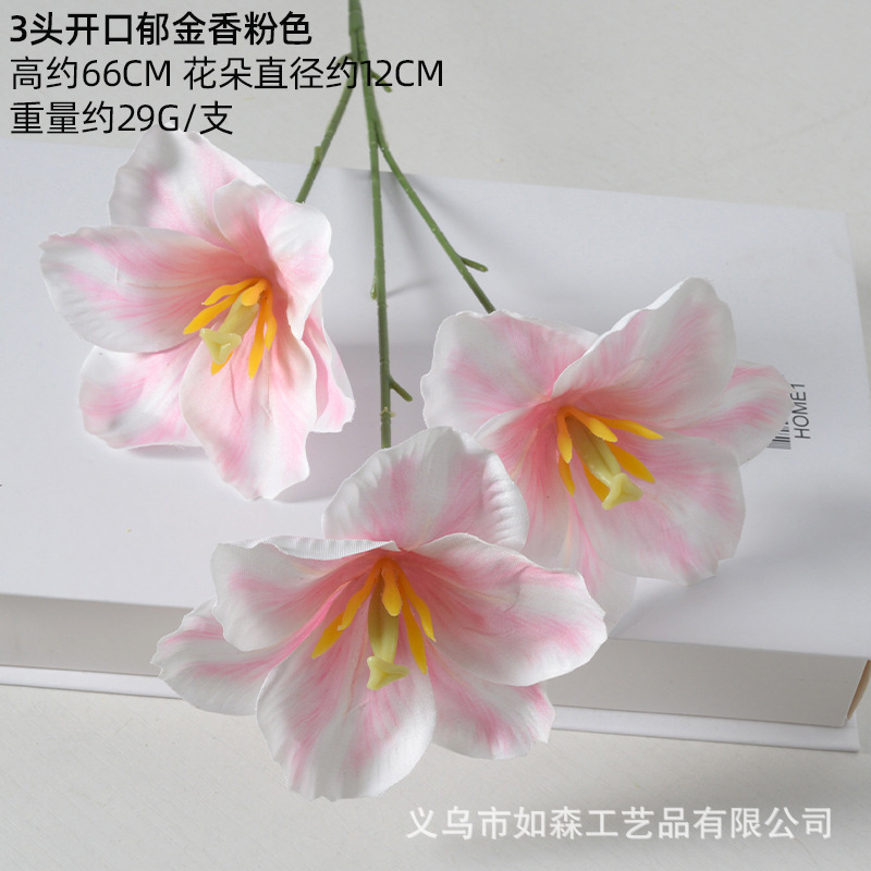 Tulipán abierto rosa