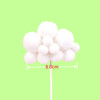 Small fresh cake decoration plug -in hairball large cloud three -dimensional cloud account cake plug -in decorative accessories