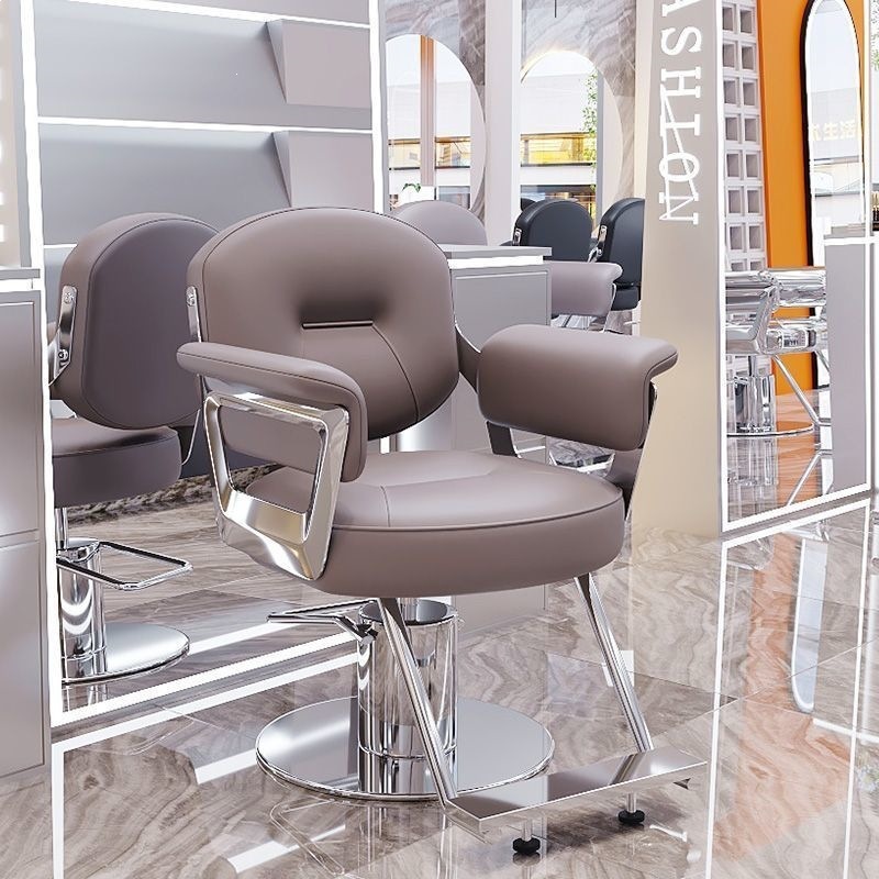 Barbería en línea silla de peluquería 26 sillas salón de peluquería especial barbería de moda nueva silla de corte de cabello de alta gama