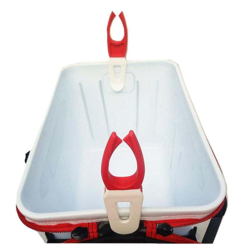 Wholesale New Fishing Rod Raft Fishing Rock Fishing Clip Bucket Fishing Bracket Fishing Gear Fishing Supplies Fish Bucket Silicone Clip