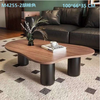 奶油风客厅小茶几云朵边几小户型家用茶桌网红直播装饰咖啡桌矮桌|undefined