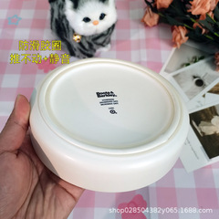 卸売 [小さな子ペットボウル] ボトルボウル セラミック猫水ボウル フードボウル 犬用ライスボウル予防