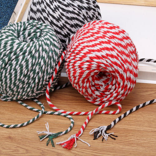 Factory supply 3-10mm cotton cord for crab ropes, crab tying ropes, crab hammock ropes, wholesale for aquatic markets.
