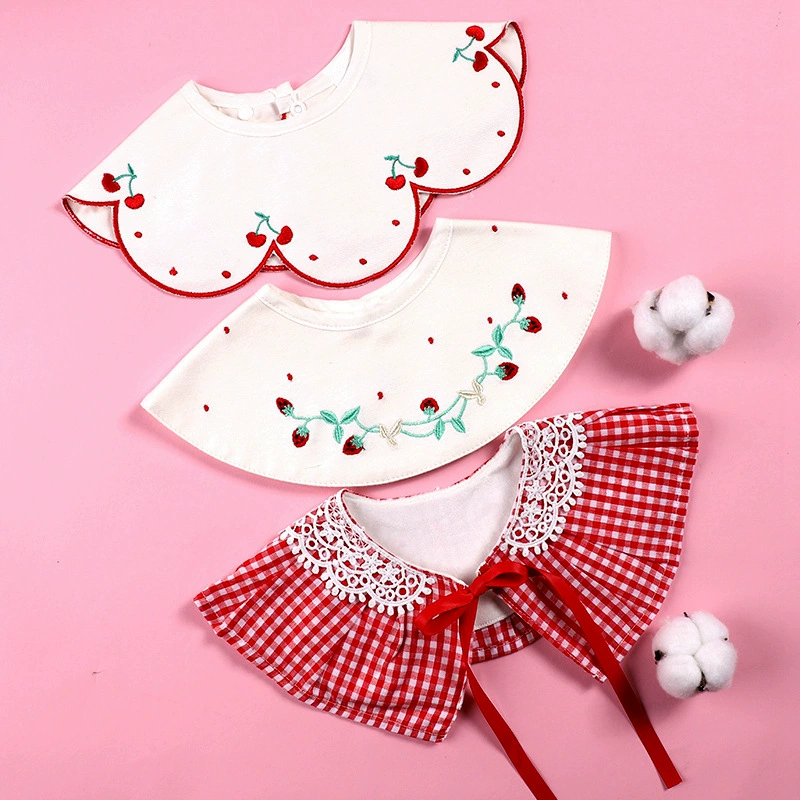 Заводская фабрика по заказу OEM-обработка детского шарфа для слюны