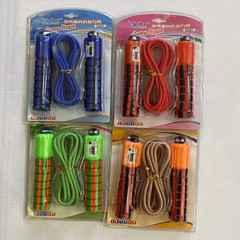 源頭廠家批發海綿計數跳繩體育用品兒童成人跳繩比賽跳繩