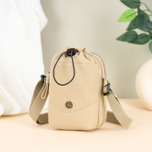 新款斜挎包女包防水休闲单肩包水壶包运动遛弯水杯包多功能手机包