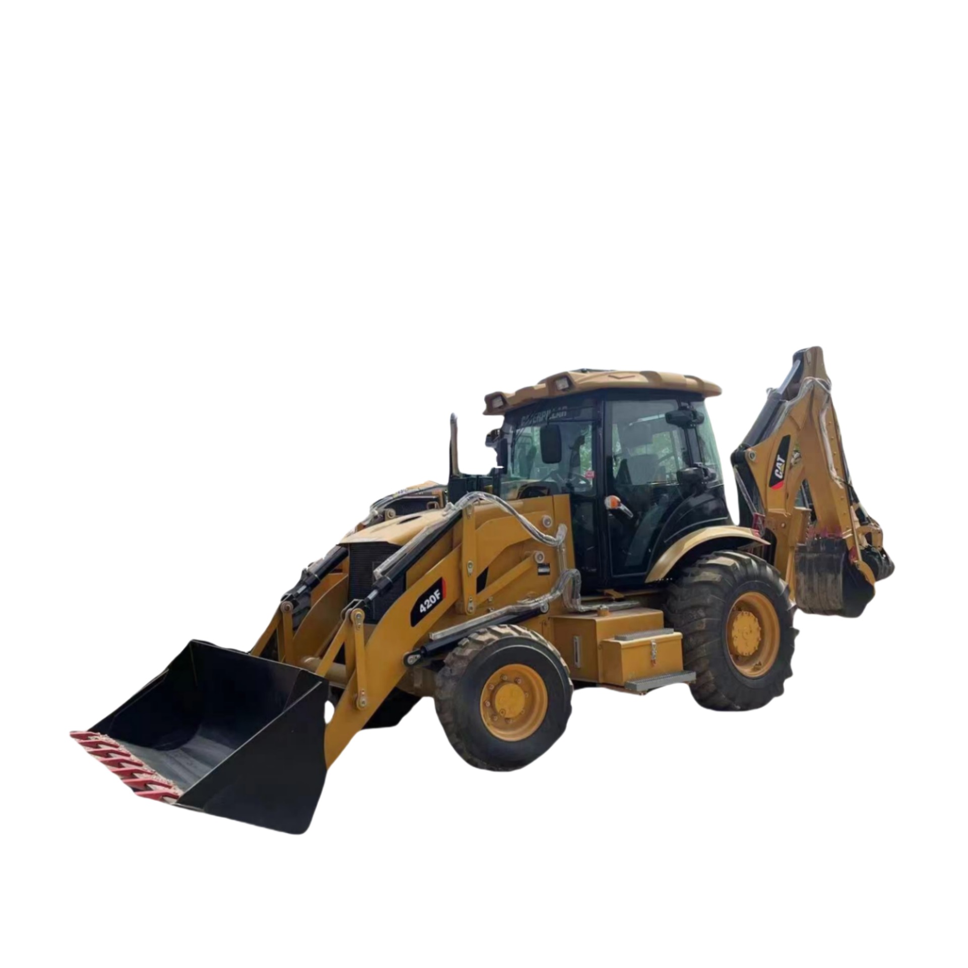 卡特二手CAT420F挖掘机装载机